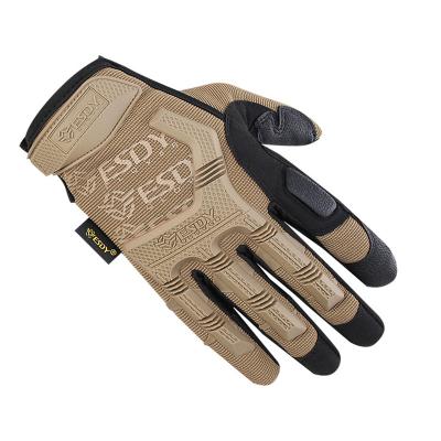 China Military Tactical Gloves Airsoft Military Tactical 3 Colors Safety Outdoor Hunting Protective Gloves for sale