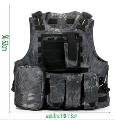 China Anti-Shrink Molle Military Waterproof Combat Gear 8-Colors Army Hunting Tactical Vest for sale