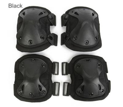 China CS Knee Protector Nylon X Type Support And Extreme Sports Black Knee Pads for sale