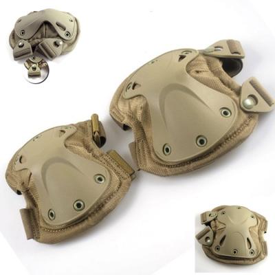 China 11-Colors Outdoor Sports Nylon Spread Out Knee Elbow Pads Tactical Military Compression Leg Protectors for sale