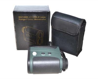 China 1200m high quality digital golf laser monocular 7x32 1.7X4.3X9 rangefinder(in) for sale