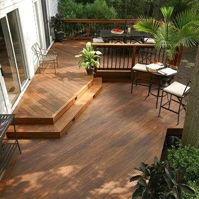 China Anti-Slip Wood Plastic Composition WPC Exterior Texture Hotel WPC Texture Waterproof Outdoor Decking In Decks for sale