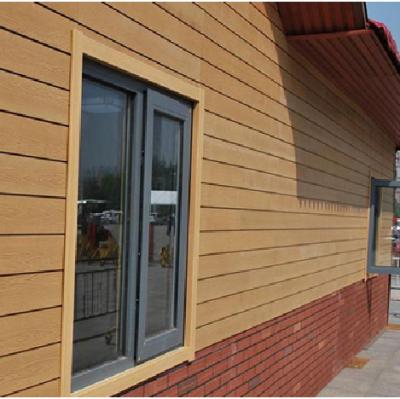 China Waterproof+ECO-Friendly China Supply Exterior Wooden Decoration 3D Timber Lumber Anti-Crack Wall WPC Cladding Panel for sale