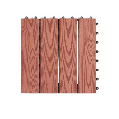 China Eco-Friendly High Quality Eco-Friendly Waterproof Wood Decking DIY Plastic Composition Decking Garden Flooring DIY WPC Decking for sale