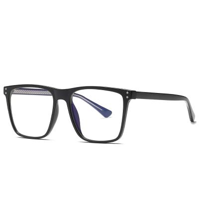 China For new classic reading glass texture blue light blocking glass frame men's women's computer reading glass the retro for sale