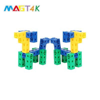 China Cartoon Toy Mutil Function Family Game Toys Self Assemble Creative Toy Cube Blocks for sale