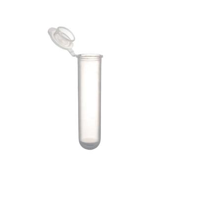 China Polypropylene Chemical Lab Factory Laboratory Test Tube Medical Plastic Round Conical Micro 7ml Centrifuge Tube for sale