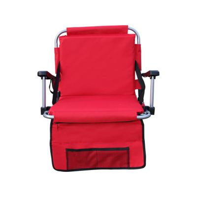 China Modern High Quality Polyester Fabric Patio Oxford Outdoor Folding Bench Chair for sale