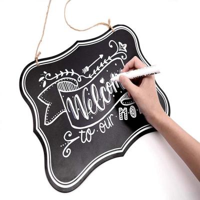 China Beautiful Children's Restaurant Easel High Quality Wooden Double-Sided Child Whiteboard Drawing Board Wooden Blackboard for sale