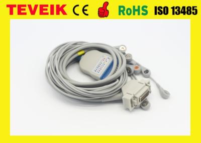 Chine Câble médical d'électrocardiogramme du DB 15Pin ECG de fils de Siemens Cardiostat 10 d'usine avec la rupture à vendre