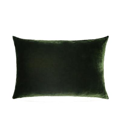 China European luxury anti-static silk velvet pillowcase own style brand velvet pillowcase for sale