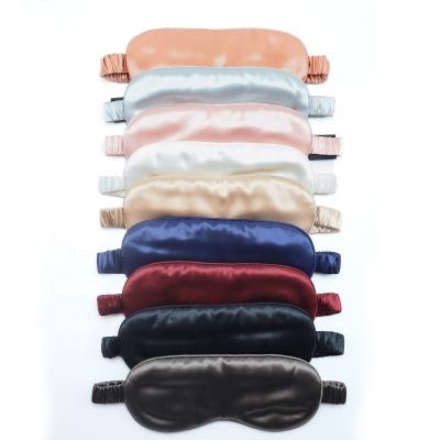 China Factory Direct Selling Comfortable High Quality Super Affordable Pure Silk Eye Mask Shading Silk Eye Mask for sale