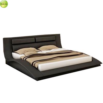 China Queen Size Adjustable European Design Air Leather Wooden Patterns, Queen Size Bed for sale