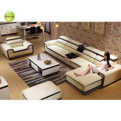 China (Size)Adjustable Indoor L Shaped Corner Sofa Living Room Furniture For Home 8098 for sale