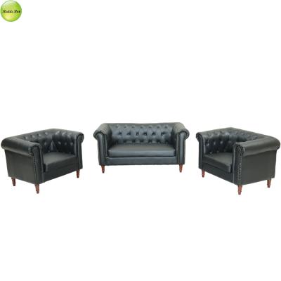 China European Retro Storage Style Office Sofa Business Meeting Room Cafe Sofa Sets7108 for sale