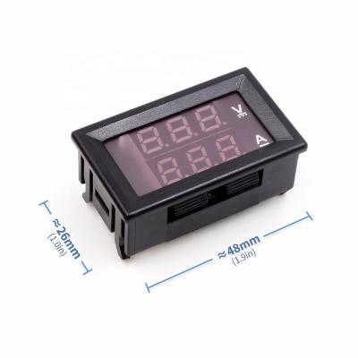 China Mini Digital Voltmeter Ammeter Panel Volt Voltage Meter Tester Current DC 100V 10A 0.28