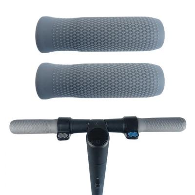 China Anti-Skid Rubber Handlebar Grip Handle Grips For Ninebot ES1/ES2/ES3/ES4 E Scooter Parts Grips Protective Handlebar Cover for sale