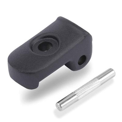 China M365 CNC Aluminum Aluminum Buckle Electric Scooter Accessories Reinforced Folding Clasp Lock with Steel Pin for Xiaomi M365 Scooter for sale