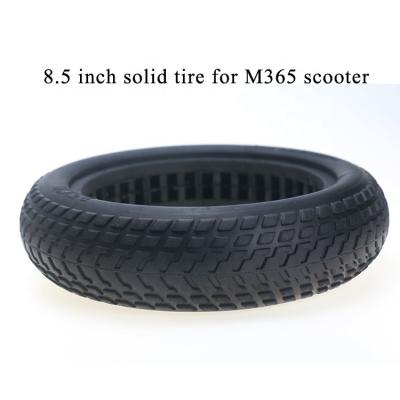 China 8.5 Inch Solid Rubber Vacuum Tire For M365 Xiao MI Scooter / 8 1/2*2 Avoid Tire / M365 Rubber Hollow Tire Non-pneumatic Tire Damping for sale