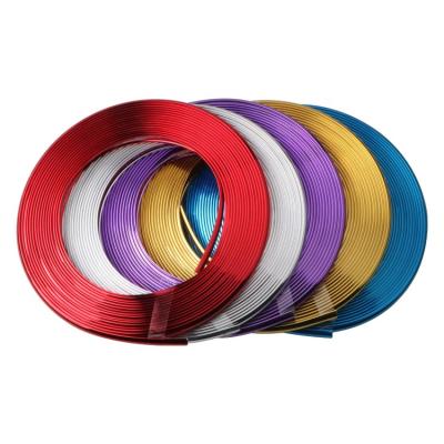 China 8M Anti-collision Strip For Xiaomi M365 Pro 1S Scooter / 8m Colorful Bumper Strip With Plating Or Rubber Color For 8.5 Bikes for sale