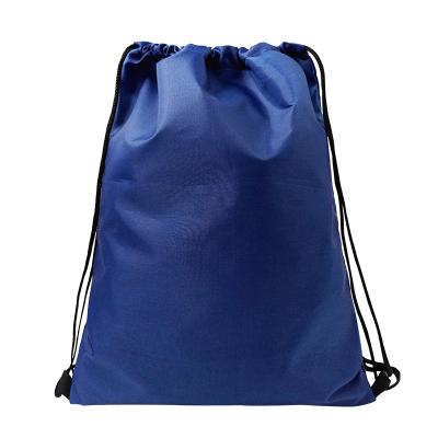 China Wholesale Custom Anti-theft Canvas 210d 420d Oxford Cloth Drawstring Backpack Casual Waterproof Lightweight String Large Capacity Suction Backbag for sale