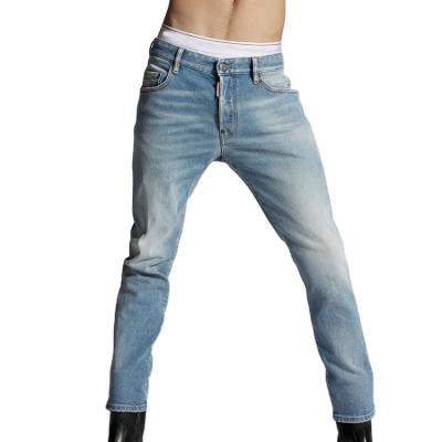 China Color Fade Proof New Design Casual Simplicity Straight Jeans For Men Custom for sale