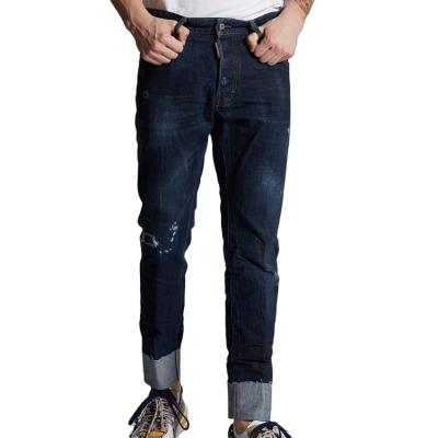 China Color Fade Proof New Arrival Casual Simplicity Straight Jeans For Men Custom for sale