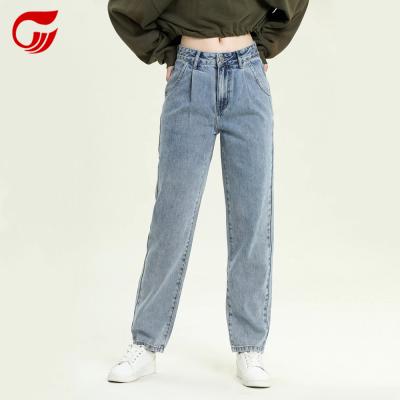 China Female Casual Classic Long Jean New Friend Jeans Breathable Loose Denim Pants for sale