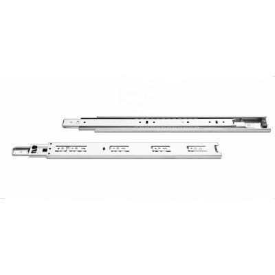 China Contemporary High Quality Ball Bearing Drawer Slide Channel 45mm Telescopic Drawer Slide Rail for sale