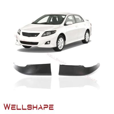 China S Style Fit 09-10 Toyota Corolla S Style Front Bumper Lip Spoiler Pair Black for sale