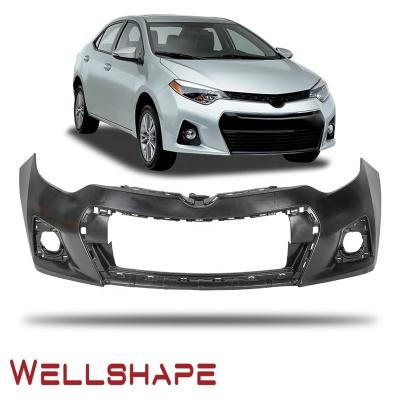 China Plastic Front Bumper Fit Toyota Corolla 14' - 16' SE From USA for sale