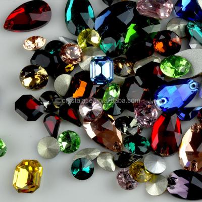 China Pointback sew on rhinestone, fancy stones, point bacjk stone for dress bag swimwear for sale