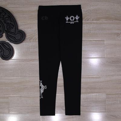 China QUICK DRY Chrome Hearys Custom Logo Women Sweatpants Running Sports Gym Jogger Pants Tracks Long Pants for sale