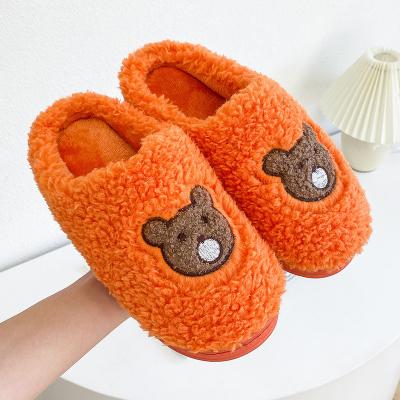 China Fashion Trend Bedroom Slippers Summer Comfortable Men Woman Slippers EVA Removable Woolen Slippers for sale