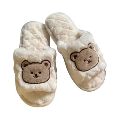 China Fashion Trend Bedroom Slippers Summer Comfortable Men Woman Slippers EVA Removable Woolen Slippers for sale