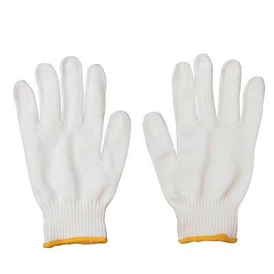 China Good price hot sale anti-slip with white cotton woven safty 500g gloves commonly used in industrial work for sale