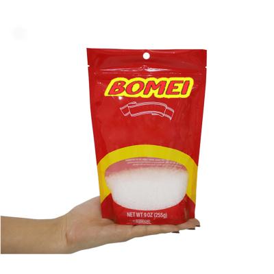 China Recycled Materials Biodegradable Powder Pouch Packaging Custom Foil Clear Stand Up Zipper Pouch Plastic Bags For Nut Hot Sale Mylar Doypack for sale