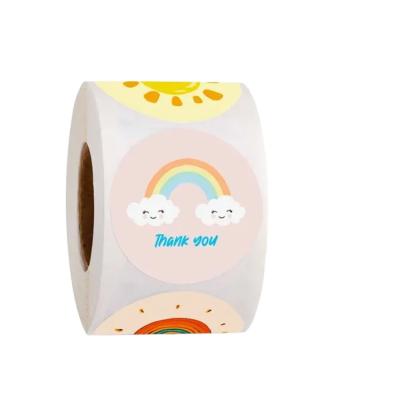 China Waterproof Custom Paper Vinyl Stickers Gold Foiled Roll Shipping Label Printing Self Adhesive Labels Sticker Free Sample for sale