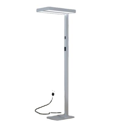 China Modern Modern LED Floor Lamp, LED Office Floor Lighting E294 Series With Microwave Detector And Light Sensor Led Desk Stand Floor Lamp for sale