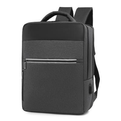 China With USB New Fashion Waterproof USB Charging Men Business Travel Oxford Backpack With Laptop Compartment For Man for sale