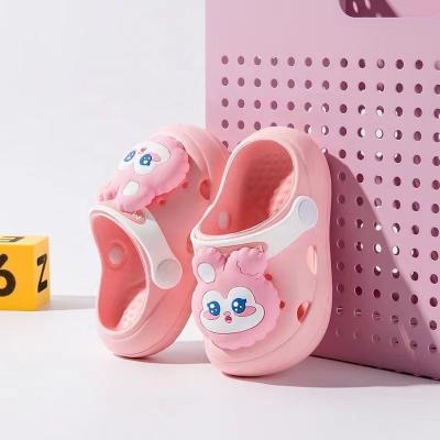 China Wholesale Soft Non-collision Boys and Girls Summer Cartoon Slippers Baby Soles Non-slip Crocs Deodorization Children's Slippers Baotou for sale