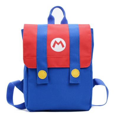 China The Other Super Mario Bros Kids School Girls Cartoon Backpack Children School Bags for sale