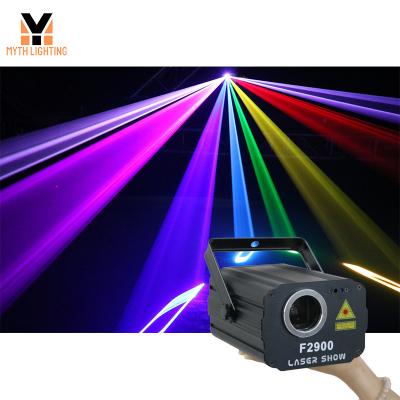 China Stage F2990 F2800 F2750 300mw - 2000mw 2w RGB Laser 1900 Models RGB Animation Laser Light for sale