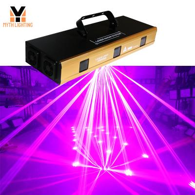 China Stage 3 Lens 3 1800mw 15kpps RGB Main Animation Dancing DJ Disco Laser Light for sale