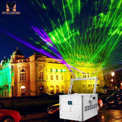 China Outdoor stage F4700 20W 30W 40W 50W laser show is a high power laser system for sale