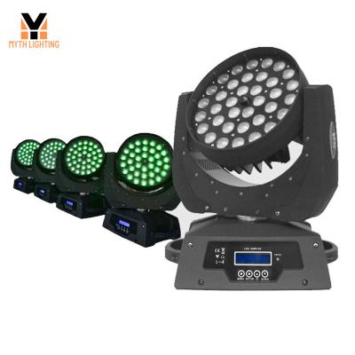 China 36pcs 10w stage rgbw led wash moving head light for DJ disco party club bar bar event stage for sale