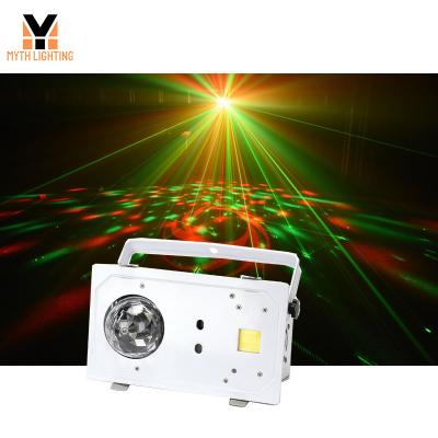 China Dj/Disco/Party DJ Disco LED Patterns Strobe Ball Sound Activated Magic Laser 3 In 1 Stage Party Lights For Wedding Holiday Live Show Event for sale