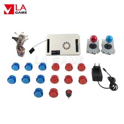 China Pandora's box 3d 4018 games in sanwa 30mm version wifi 24mm led buttons joystick arcade kit diy parts LAS-PD1301 for sale