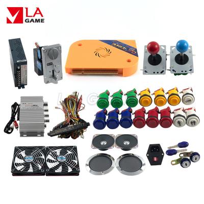 China Pandora's box 9d 2222 in 1 empty arcade cabinet kit seimitsu arcade joystick happ button 3d switch LAS-PD516 for sale