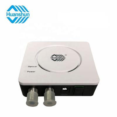 China FTTH Node Catv Fiber Optic Receiver Optical Ordinary Double Output FTTH Optical Receiver for sale